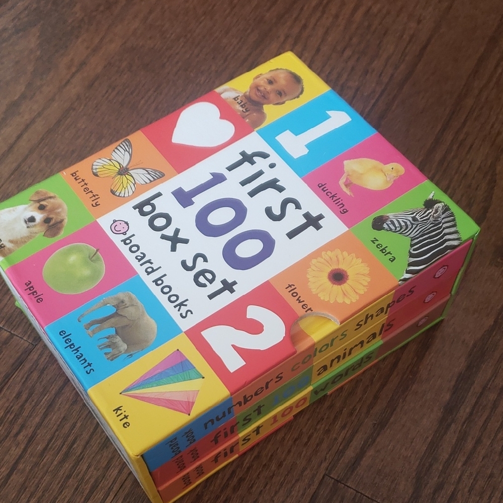 First 100 Box Set Board Books